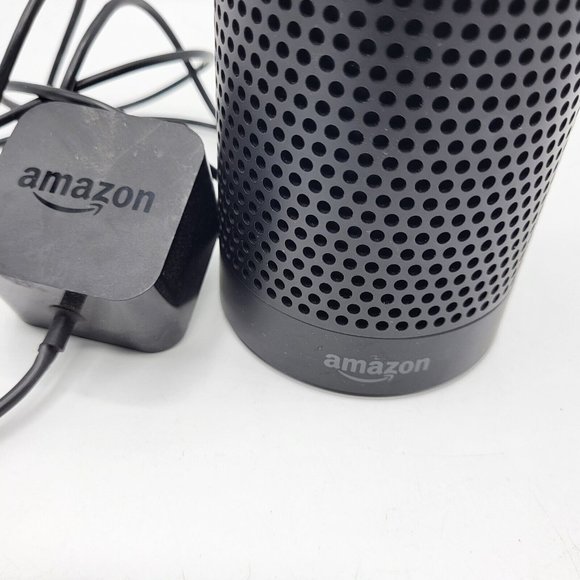 Amazon Echo SK705DI 1stGen Black Bluetooth Voice Search Smart Speaker With Alexa - Picture 3 of 5